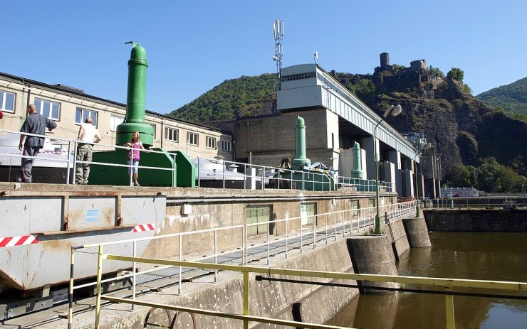 Vodní elektrárna Střekov. Foto: ČEZ